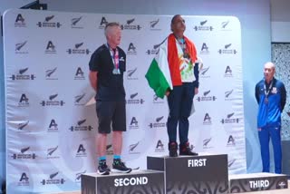 sehore Mohan parashar won gold medal