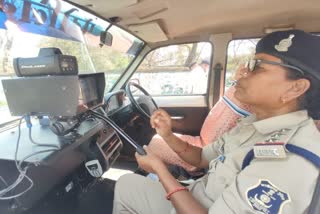 Dhamtari police action against speed vehicles