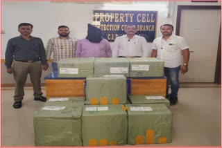 66lakh E cigarette seized