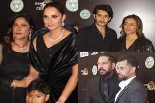 sania gala dinner at hyderabad celebrities on red carpet