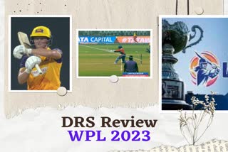 DRS review For wide and no ball in WPL 2023