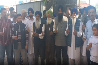 Surendra Singh Shiromani Akali Dal visited Patwar Ghar Garhshankar