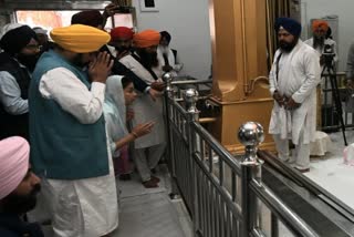 Punjab CM Bhagwant Mann pays obeisance at Takht Sri Kesgarh Sahib