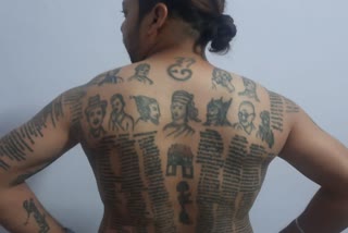 Tattoo man: શરીર પર 631 ટેટૂ કરાવનાર આ ટેટૂ મેન છે શહીદોનું ફરતું સ્મારક