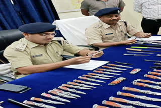 police seized arms online ordered in Balod