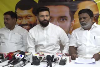 Chief of Lok Janshakti Party Chirag Paswan