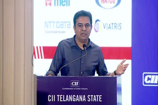 Minister KTR at CII Telangana Annual Conference
