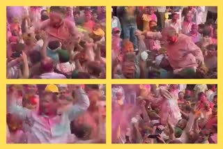 MLA Danish Abrar danced in Holi Song