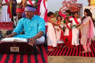 holi 2023 celebrate in mp with traditional song