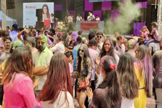 Holi celebration in Mumbai