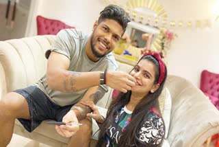 umesh yadav blessed with a baby girl