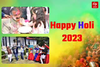 holi celebration in himachal