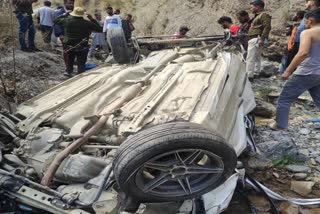 four died in road accident in shimla
