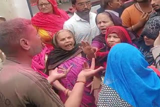 man beaten to death in Jaipur, family of the person protested at police station demanding arrest of accused
