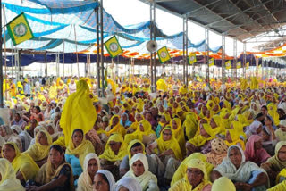 Thousands of women in Barnala dedicated women's day to peasant struggle