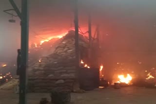 Fire in Ratanpur