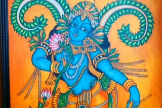 Muslim woman draws pictures of Hindu gods