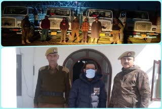 budgam-police-arrests-four-persons-for-illegal-excavation-of-minerals-in-budgam