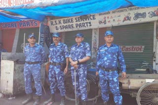 Police Deployed on Holi