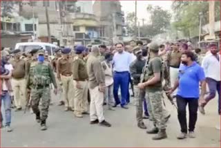 Stone Pelting in Jamui