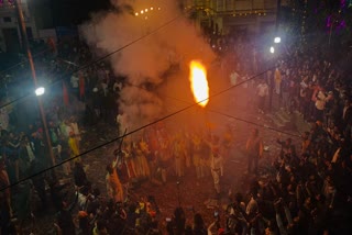 Unique Holi With Gun Powder In Rajasthan Udaipur