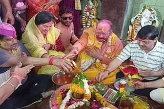 pradeep mishra play holi with mahadev in sehore