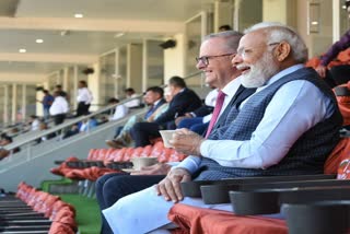 PM Modi and PM Albanese: સ્ટેડિયમ પર બેસીને બંને PMએ મેચ નિહારતા ચા પર કરી ચર્ચા