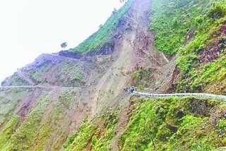 Landslide risk districts ETV Bharat