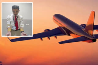 employee of air india express  air india express  gold smuggling  kochi gold smuggling  karippor gold smuggling  air india express employee shafi  latest news in kochi  latest news today  സ്വര്‍ണം അനധികൃതമായി കടത്താന്‍ ശ്രമിച്ചു  എയര്‍ ഇന്ത്യ എക്‌സ്‌പ്രസ് ജീവനക്കാരന്‍ പിടിയില്‍  എയര്‍ ഇന്ത്യ എക്‌സ്‌പ്രസ്  ഷര്‍ട്ടിന്‍റെ കൈ ഉപയോഗിച്ച് മൂടി  ക്യാമ്പിന്‍ ക്രൂ ജീവനക്കാരനായ ഷാഫി  എയര്‍ ഇന്ത്യ പുറത്തിറക്കിയ പ്രസ്‌താവന  വസ്‌ത്രത്തില്‍ സ്വര്‍ണം ഒട്ടിച്ച് കടത്താന്‍ ശ്രമം  ബട്ടണ്‍ രൂപത്തിലാക്കി സ്വര്‍ണം  സ്വര്‍ണക്കടത്ത്  കരീപൂര്‍ സ്വര്‍ണക്കടത്ത്  കൊച്ചി ഏറ്റവും പുതിയ വാര്‍ത്ത  ഇന്നത്തെ പ്രധാന വാര്‍ത്ത