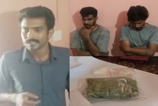 Excise Officer and three other arrested with drugs  Excise Officer and three  Three including Excise Officer  MDMA and Ganja in Kollam Anchal  നിയമപാലകര്‍ നിയമലംഘകരാകുമ്പോള്‍  ലഹരി വസ്‌തുക്കളുമായി പിടിയില്‍  ക്സൈസ് ഉദ്യോഗസ്ഥൻ ഉള്‍പ്പടെ മൂന്നുപേര്‍ പിടിയില്‍  കൊല്ലം  എക്‌സൈസ്  ലഹരി മാഫിയകളുടെ സാന്നിധ്യം  എംഡിഎംഎ  പൊലീസ്