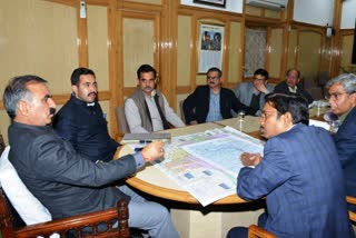 NHAI and CM sukhu meeting in shimla