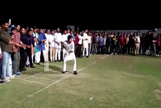 Jyotiraditya Scindia played cricket in gwalior