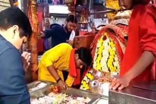 Saurabh Bhardwaj visited Kalkaji temple