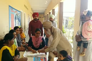 Admissions have started in government schools mansa, parents are being made aware by going door-to-door