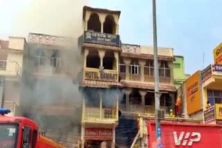 Puri Market Complex Fire