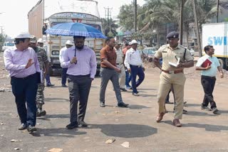 Kumhari flyover construction case