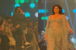 Arjun Kapoor can't stop cheering for sister Anshula as she takes over ramp at Lakme Fashion Week