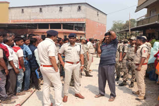 People Stampede in Jalpaiguri ETV BHARAT