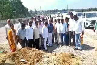 ongress leaders inspect Dashapath highway work