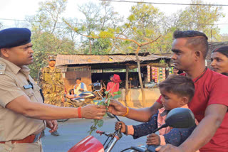 Vehicle checking campaign conducted by police in Chatra