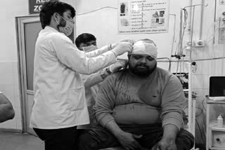 Youth Injured in haridwar
