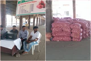 sale of onions in rajkot