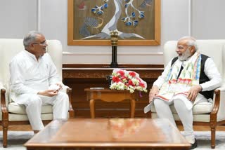 CM Bhupesh Baghel met PM Narendra Modi