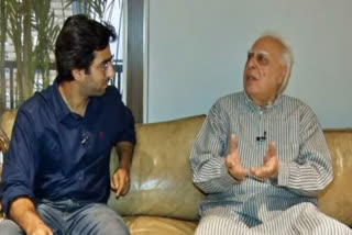 'Insaaf ke Sipahi' can be counterpoint to RSS: Kapil Sibal in exclusive interview with ETV Bharat