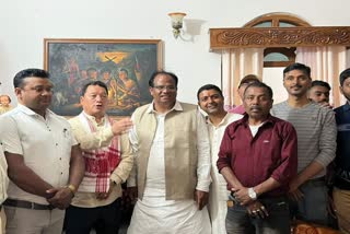 Bimal Gurung and John Barla Meeting