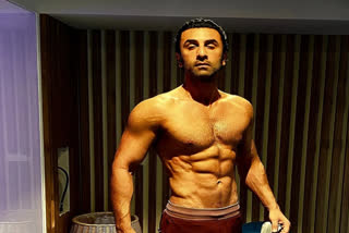 Ranbir Kapoor's toned abs