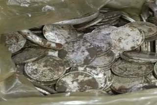 British-era silver coins unearthed during house construction in UP's Jalaun