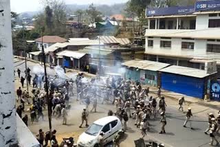 Clash In Manipur Over Land Encroachment