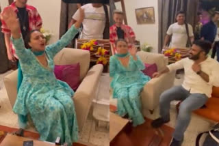 Swara Bhasker, Fahad Ahmad groove to dhol beats with her mom