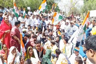 Gwalior Congress protests